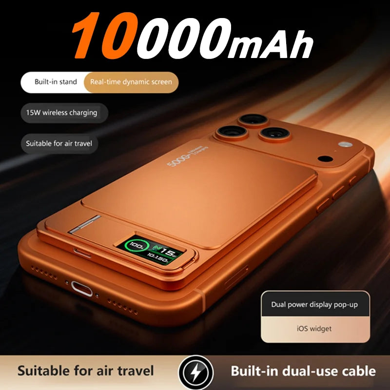 Magnetic Wireless Power Bank 10000mAh for iPhone with PD Fast Charging Tidesmit