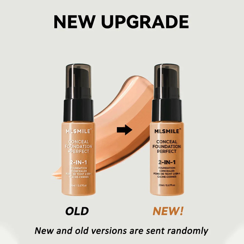 Tidesmit matte liquid foundation oil control BB cream texture close-up for natural long-lasting face makeup coverage