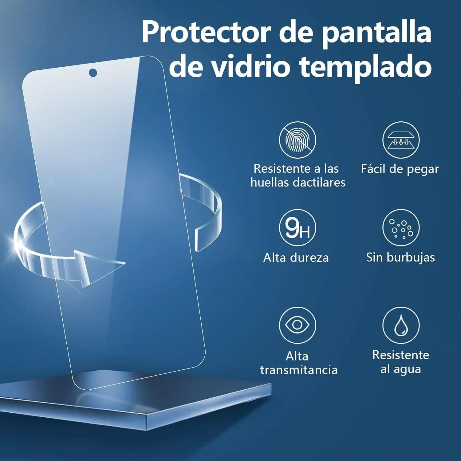 Samsung Galaxy S24 FE Screen Protector, 9H Tempered Glass, Case-Friendly Tidesmit