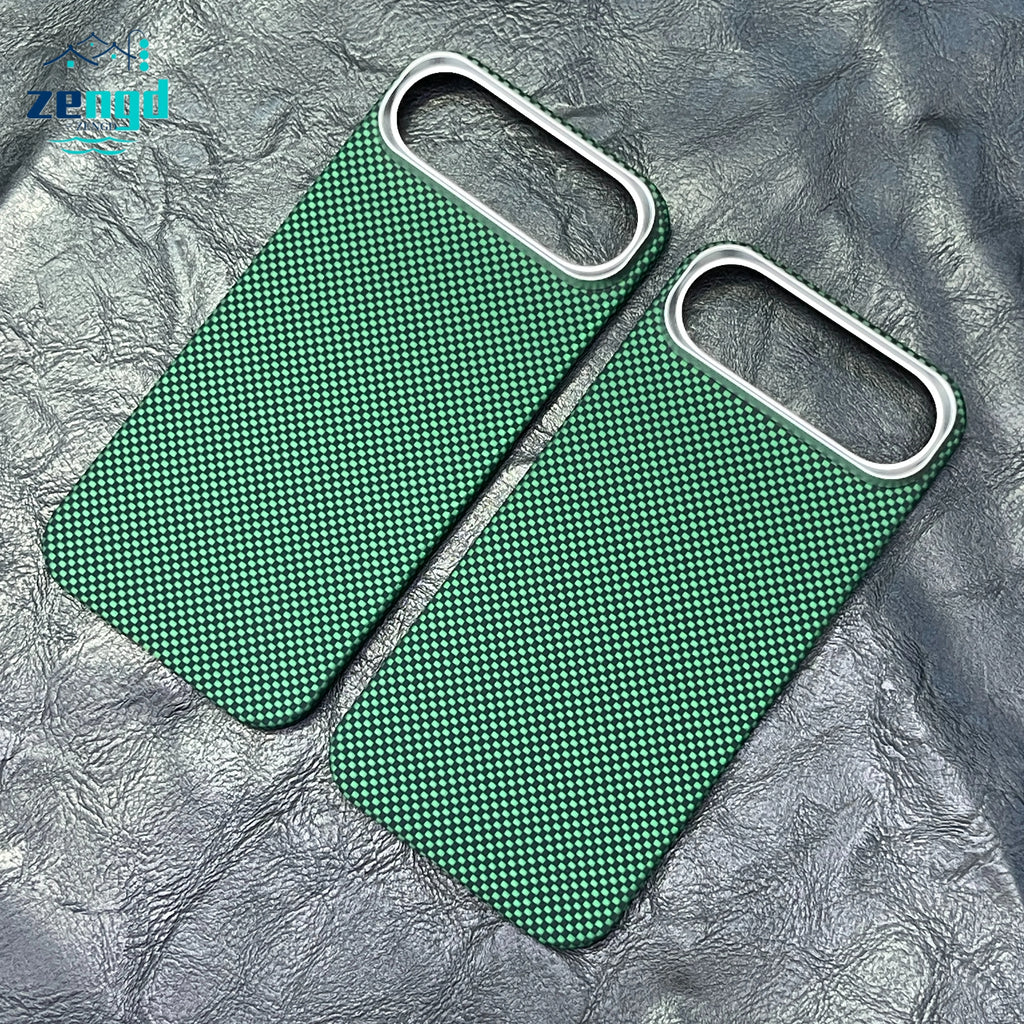 iPhone 17 Pro Max Aramid Fiber Magnetic Case – Slim Shock Protection Tidesmit