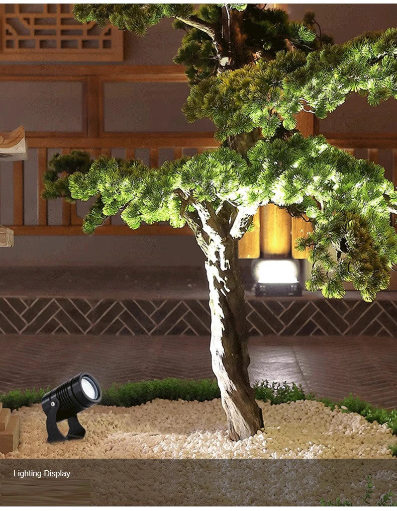 All Aluminum Outdoor LED Garden Lighting 3W 7W 12W 15W Spike Lawn Lamp Waterproof Lighting Garden Path Spotlights AC220V 12V 24V