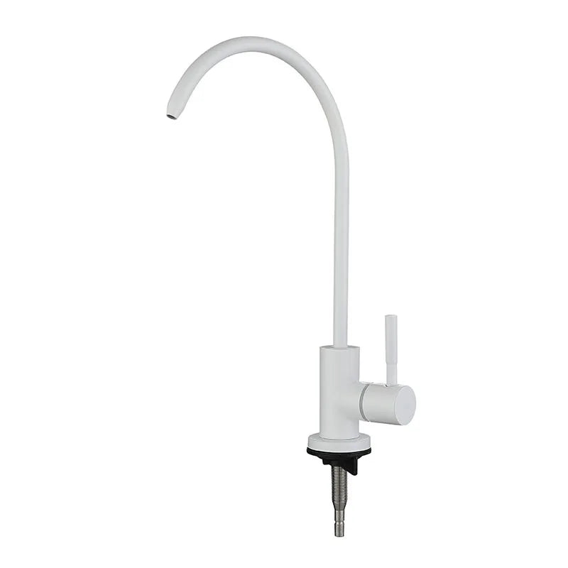 304 Stainless Steel Brushed Gold Kitchen Faucet 1/4" Water Purifier Faucet Direct Drinking Faucet Anti-Osmosis Purifier Tap