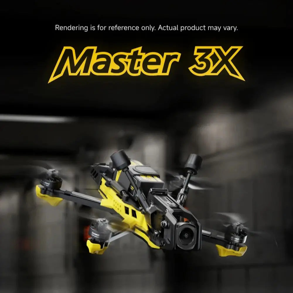 SpeedyBee Master 3X Racing Drone - O4 Pro ELRS Digital FPV Quad Tidesmit