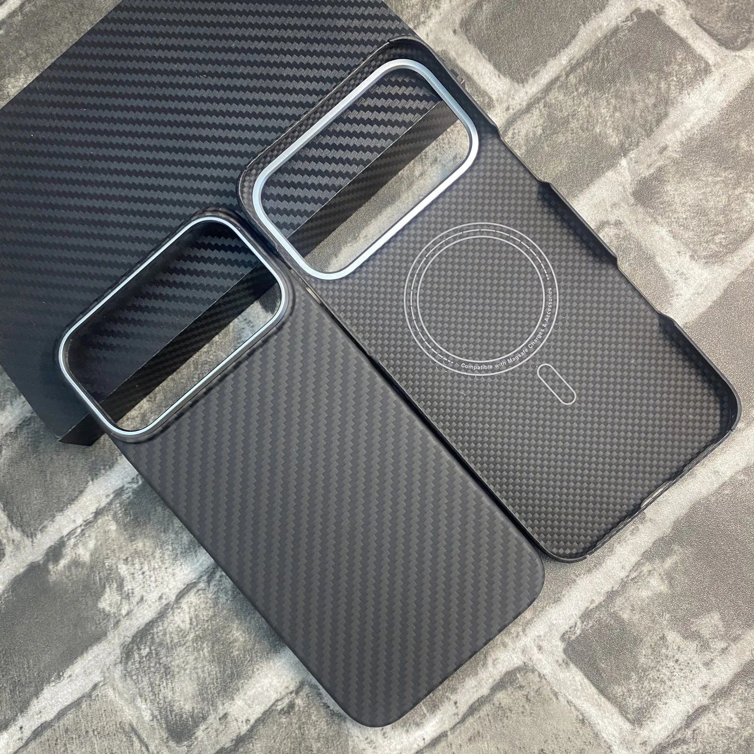 iPhone 17 Pro Max Aramid Fiber Case | Slim Shock-Absorbing Cover Tidesmit
