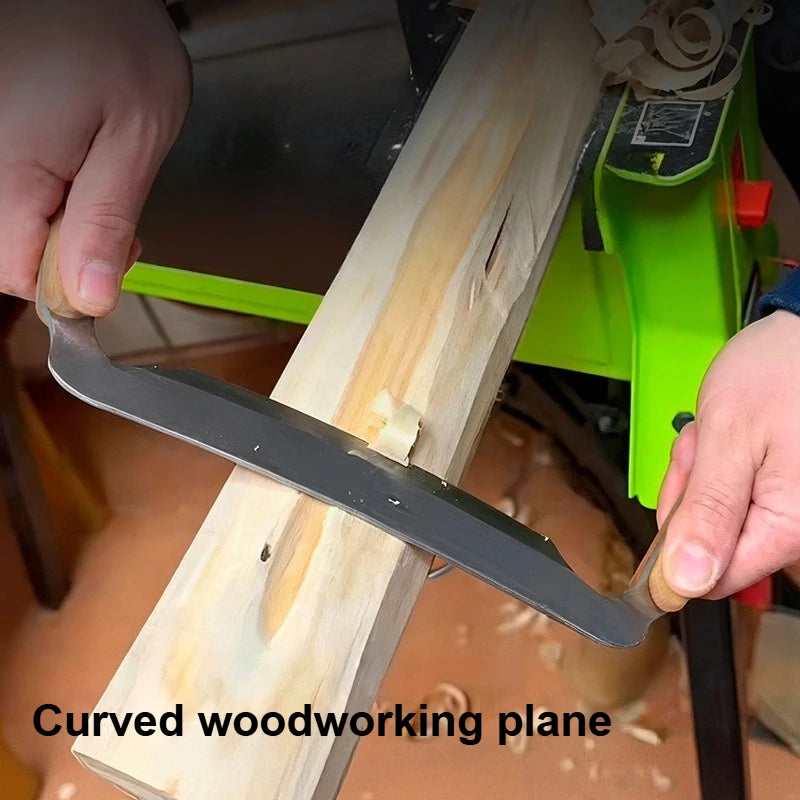 Draw Shave Tool High Speed Steel Comfortable Non Slip Handle Multifunctional Debarking Hand Tool for Woodworking Draw Shave Tool