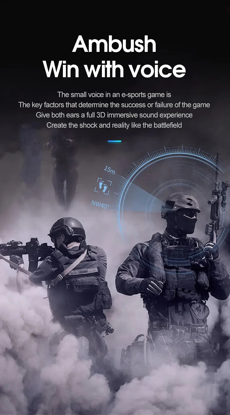 Gaming Headset with 7.1 Surround Sound and Noise Cancelling Microphone Tidesmit
