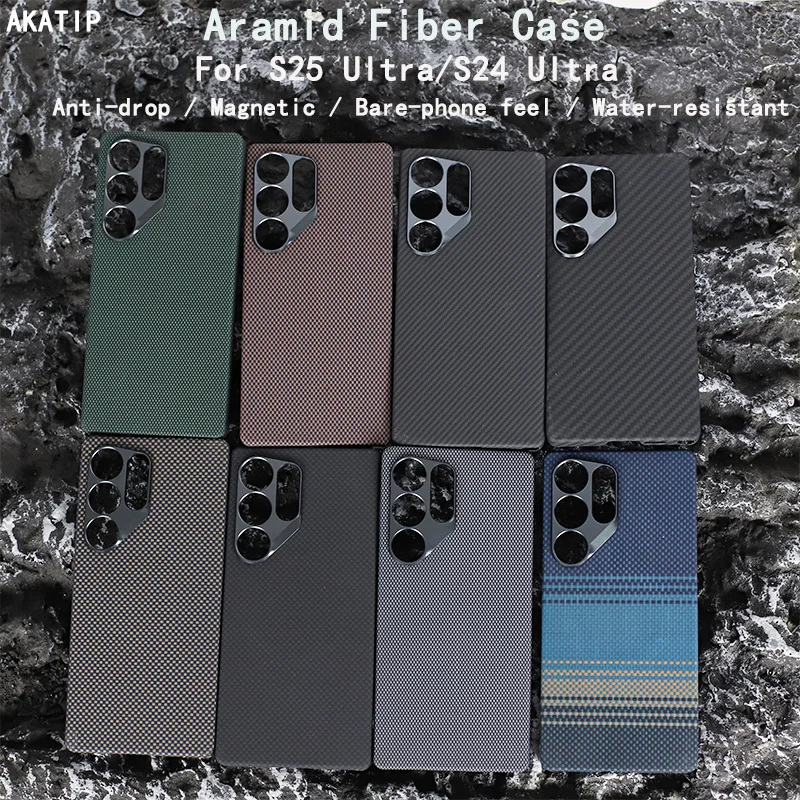 Samsung Galaxy S25 Ultra Aramid Fiber Slim Phone Case | Tidesmit Tidesmit