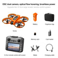 4K Camera Drone with Brushless Motor & Optical Flow - Tidesmit S156-ORANGE-1B Tidesmit