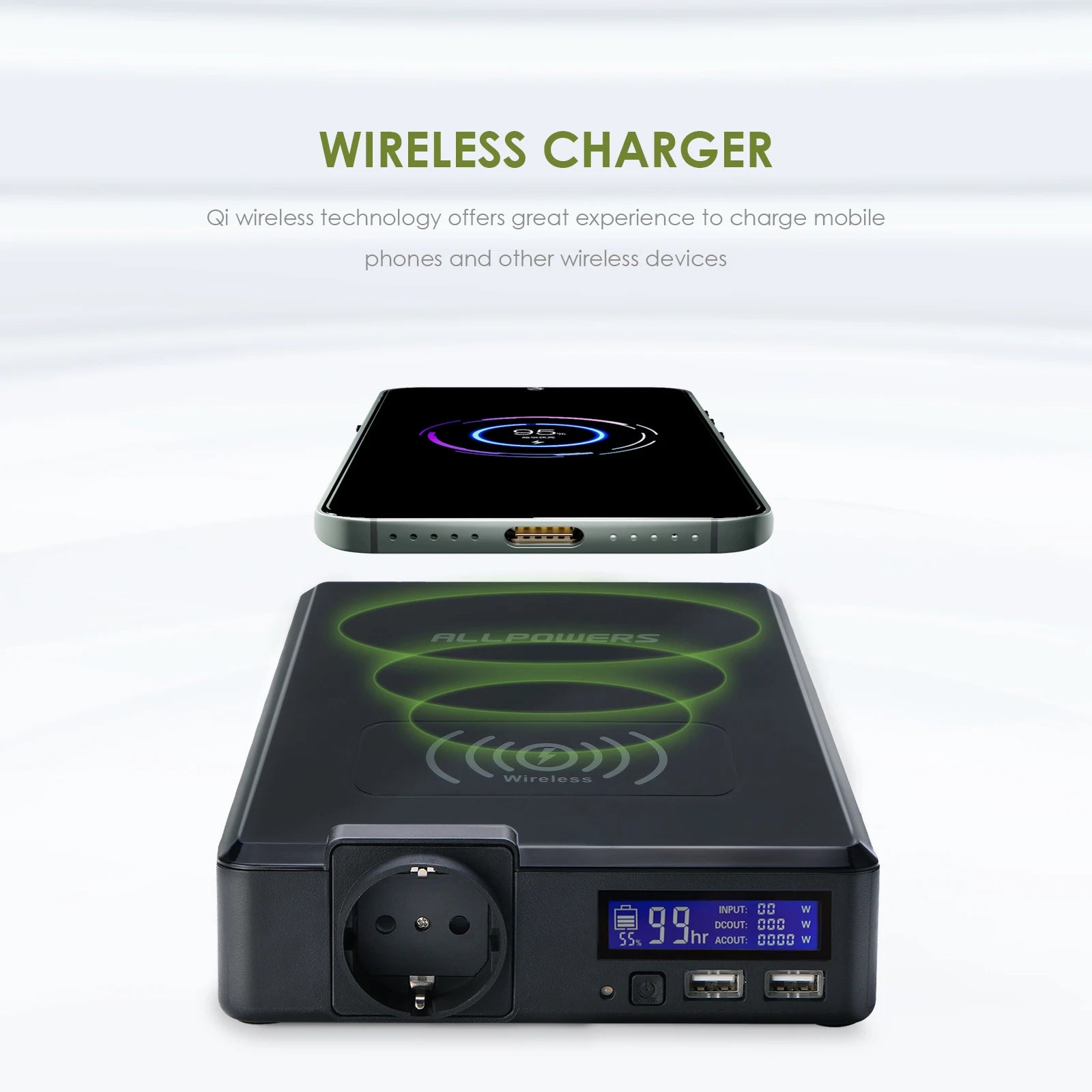 Portable Power Station 200W 154Wh Fast Charging Power Bank Tidesmit