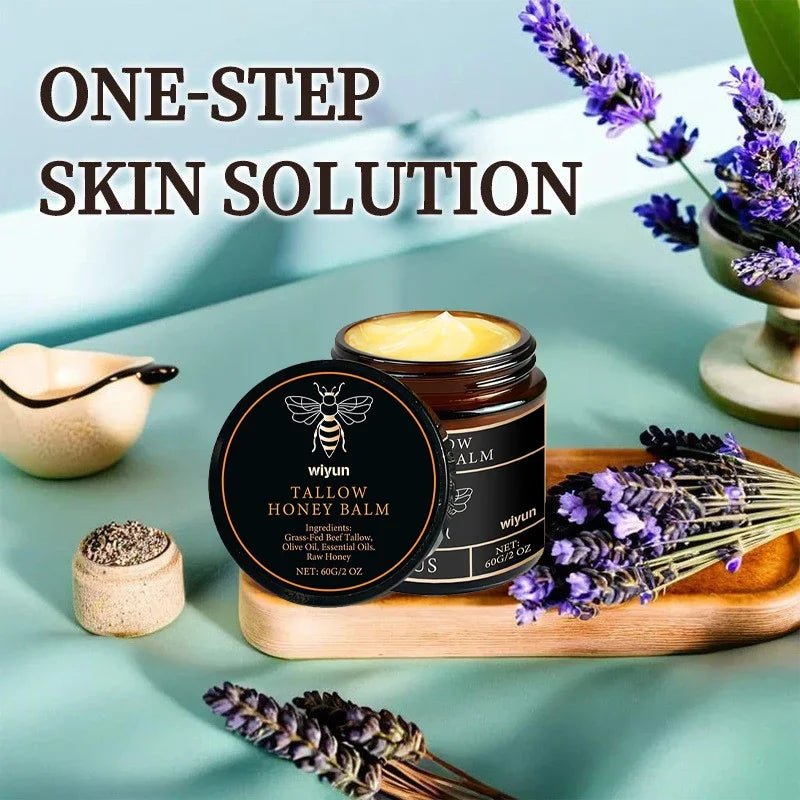 1/3/5pcs Beef Tallow Honey Cream Brand Facial Care Moisturizing Smooth Skin Light Non-greasy Cream Gentle Hydrating Moisturizer