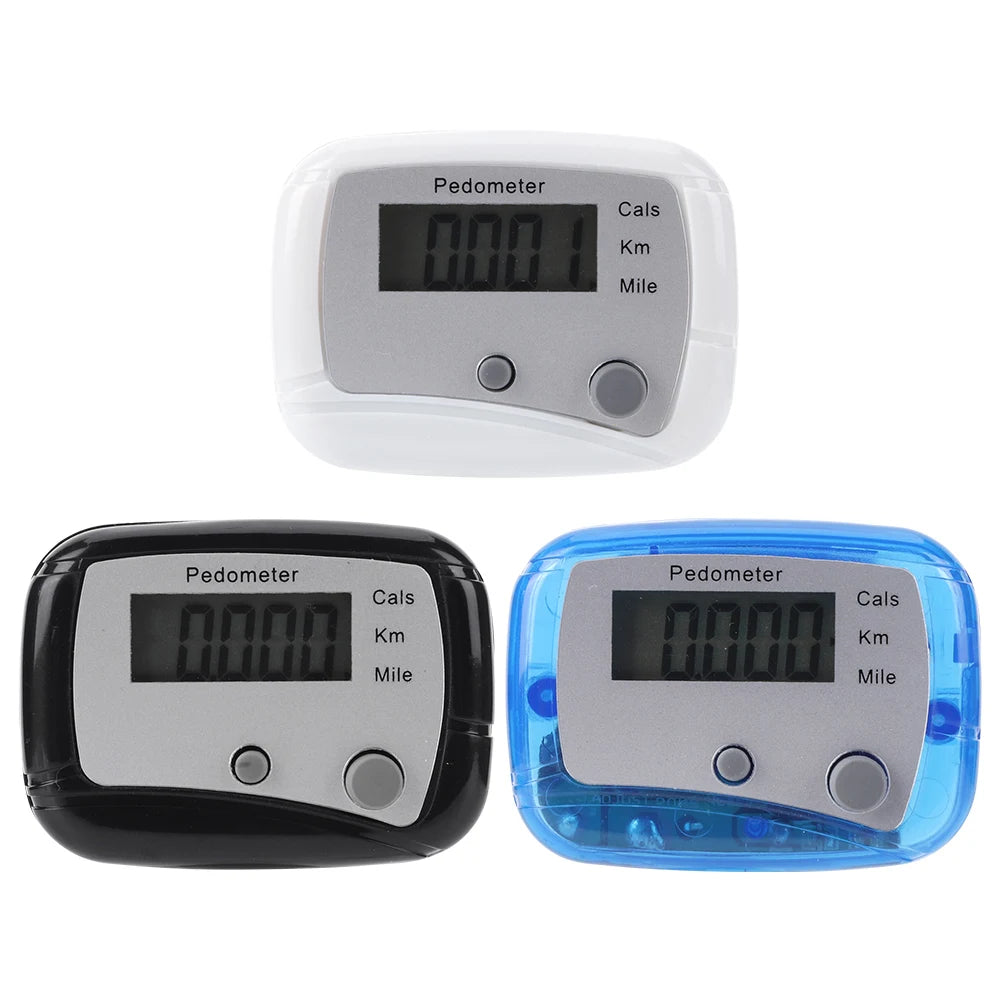 Walking Pedometer Portable Pedometer Multi-Function Accurate Step Tracker Mile Kilometer Calorie Calculation for Outdoor Sports