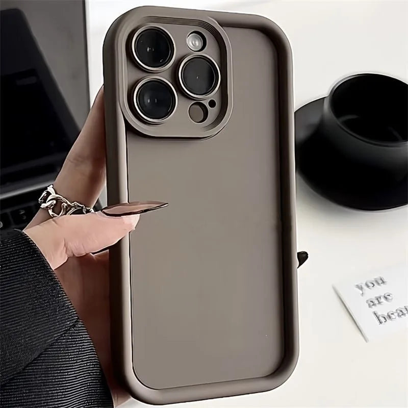 iPhone 17 Shock-Absorbing Soft TPU Silicone Case | Slim Fit Protection Tidesmit