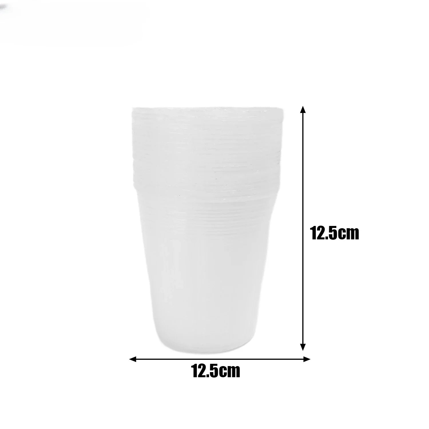 10/50Pcs Transparent Flowerpot Plant Nursery Pot Seedling Cup Gardening Transplantation Potted Flower Pot Planter Gardening Tool