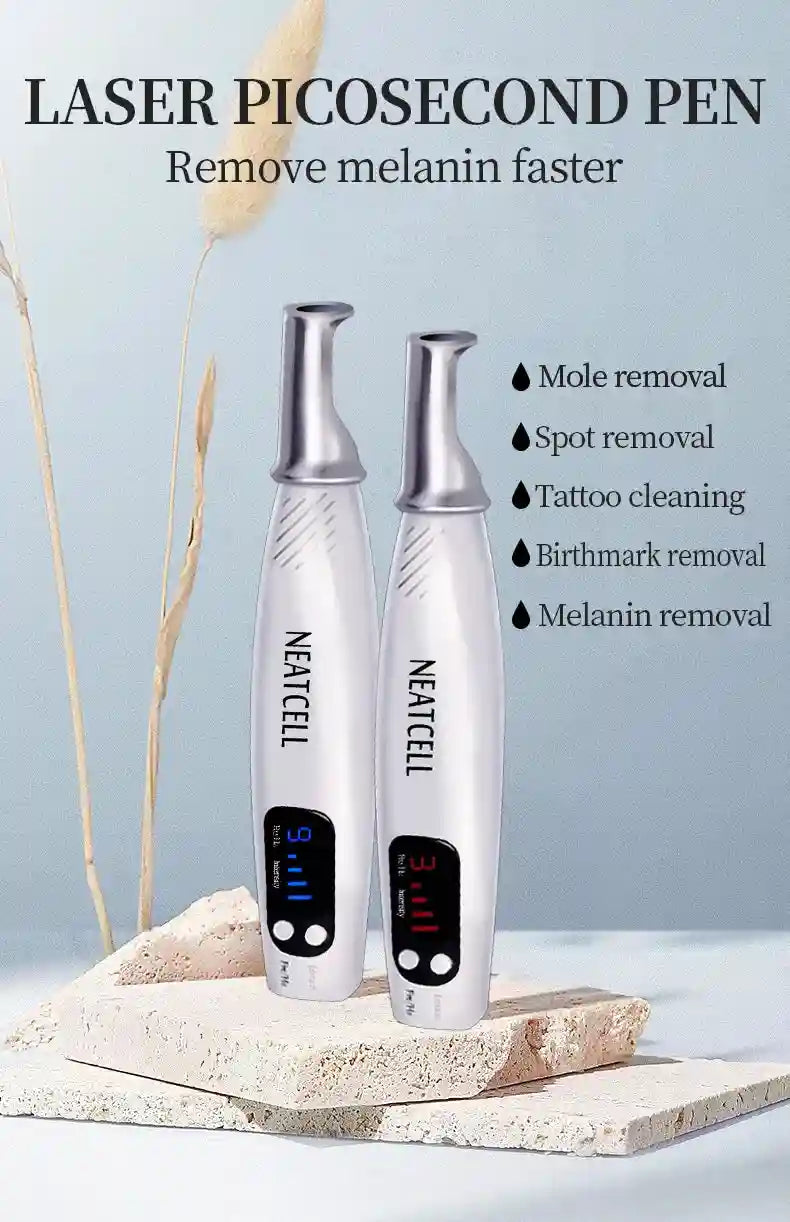 Picosecond Laser Pen for Dark Spot Removal - Portable Skincare Device Eye Massage Instrument Tidesmit