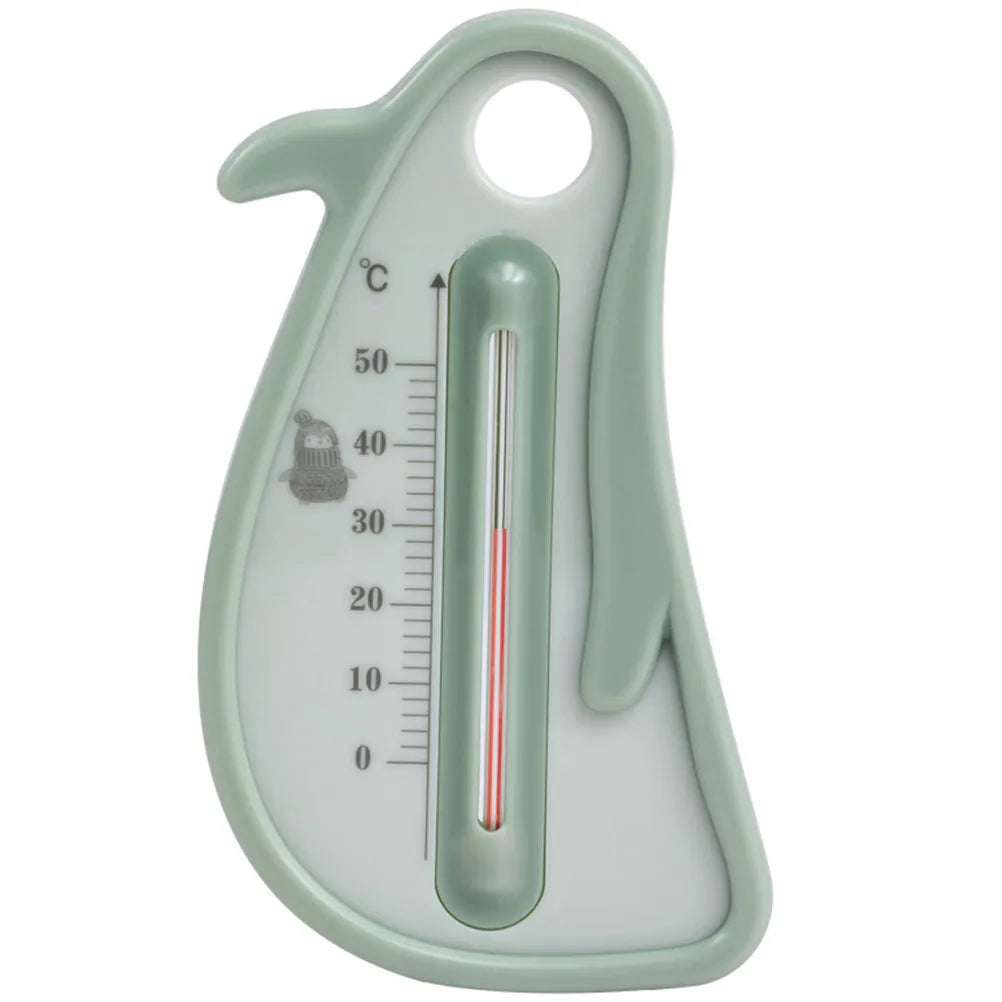Bathtub Thermometer Baby Water Thermometer Penguin Shape Durable PP Material Safe Accurate Measurement for Bath Room Infant Use