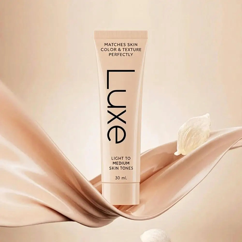 Tidesmit color changing waterproof foundation full coverage makeup for acne scars and even skin tone texture close-up