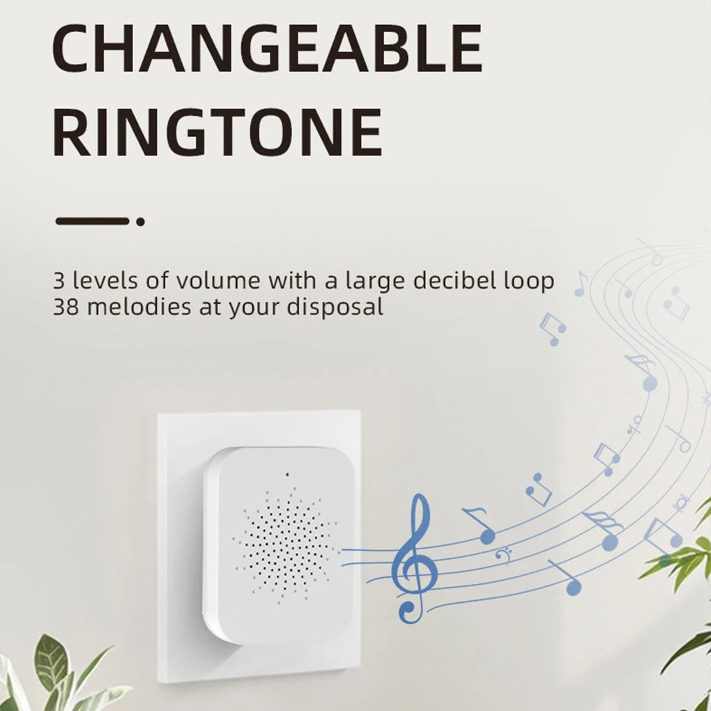 Wifivisual Doorbell Bell Camera Wireless Solar Charging Waterproof Night Vision Smart Home HD Doorbell Two-Way Intercom Voice