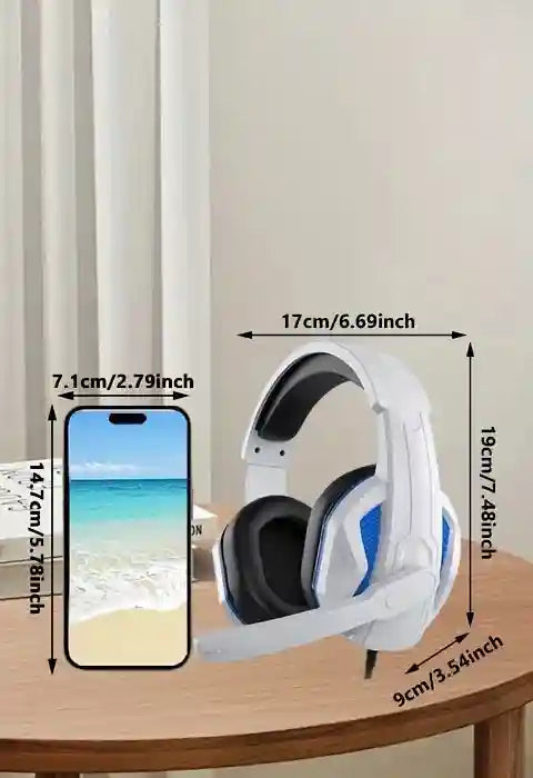 Wired Over-Ear Headphones with Adjustable Padded Fit | Tidesmit Tidesmit