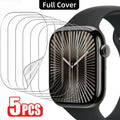 Apple Watch Screen Protector Hydrogel Film - 5 Pack Anti-Scratch Shield 5PCS Hydrogel Film Tidesmit