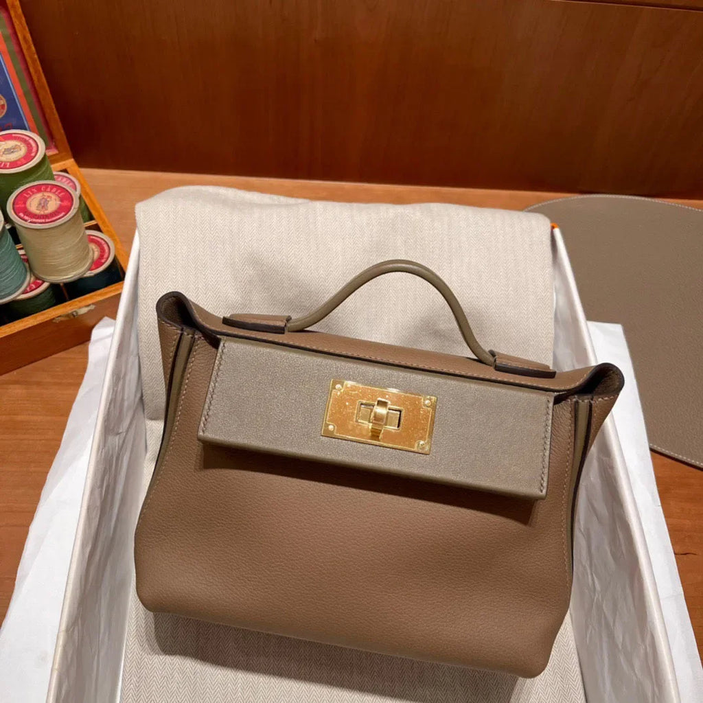 Handmade Leather Crossbody Bag Tccow Wima Dog 2424 Kaylie Bag Genuine Leather Handheld Single Shoulder Slant Women's
