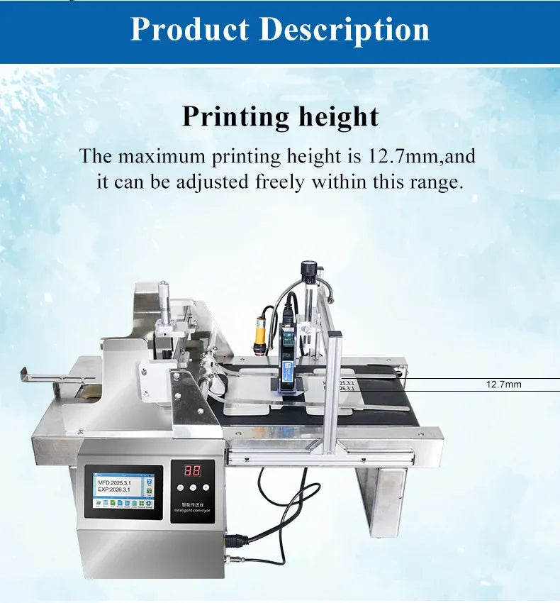High Quality Online Printer With Paging Function For Bag Box Using Date Time Logo Barcode Printer Factory Price