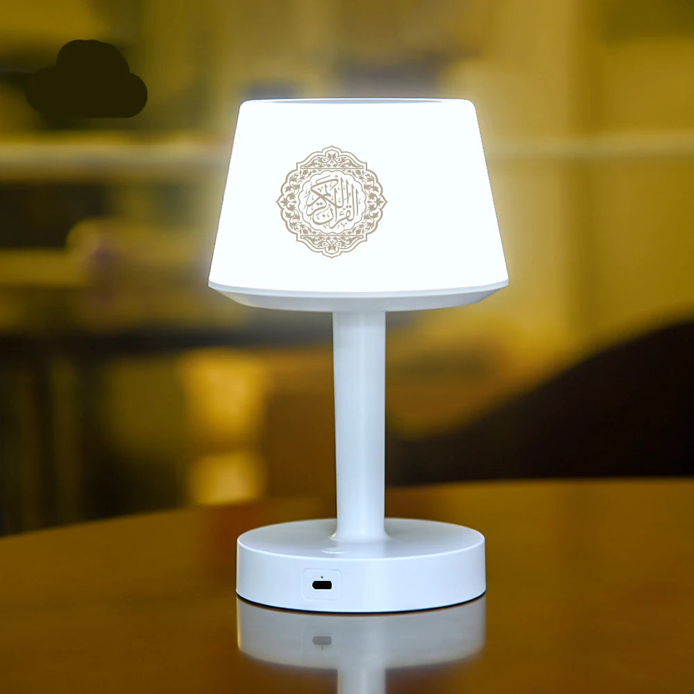 Islamic Arabic Quran Muslim Ramadan Azan Koran Night Light Bright Lamp Wireless Bluetooth Speaker Portable Islam Arab Holy Music