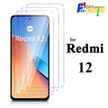 Redmi 12 Screen Protector: 9H Tempered Glass 4-Pack | Tidesmit for Redmi 12 HD crystal Tidesmit