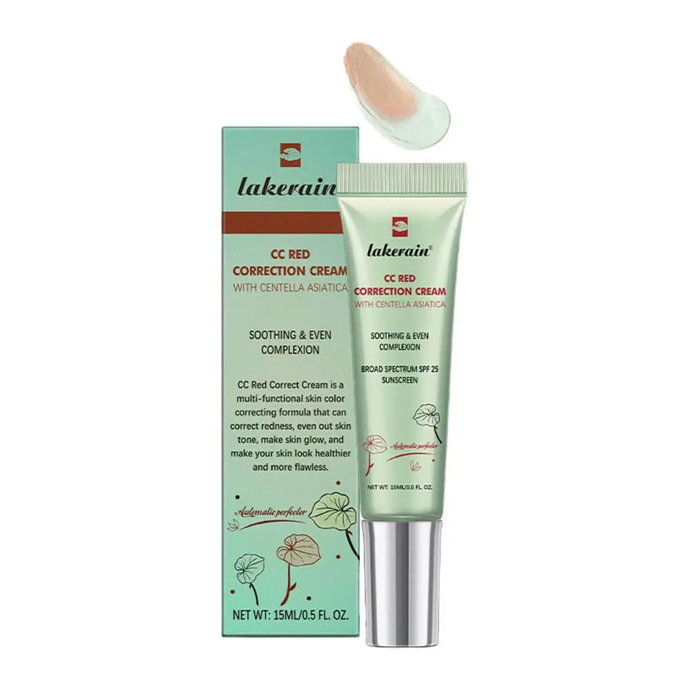Tidesmit CC cream for redness correction full coverage waterproof liquid face makeup texture detail view