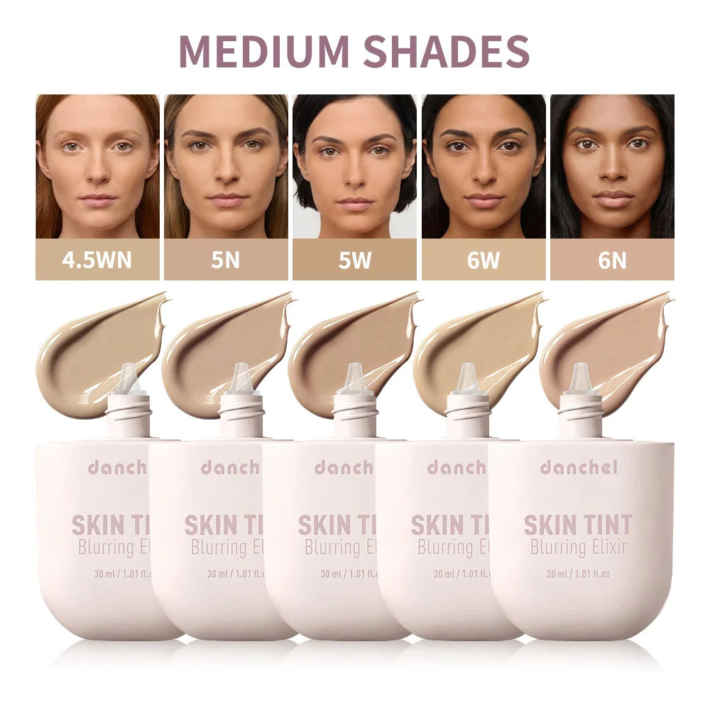 Tidesmit Skin Tint Blurring Elixir Foundation providing long lasting pore coverage and hydration for all skin tones
