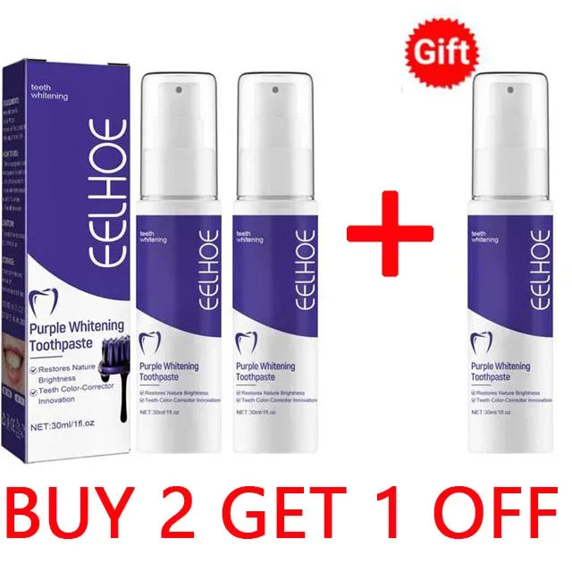 5D Teeth Whitening Toothpaste for Fresh Breath and Oral Care Lip Care Buy 2 Get 1 Free Tidesmit