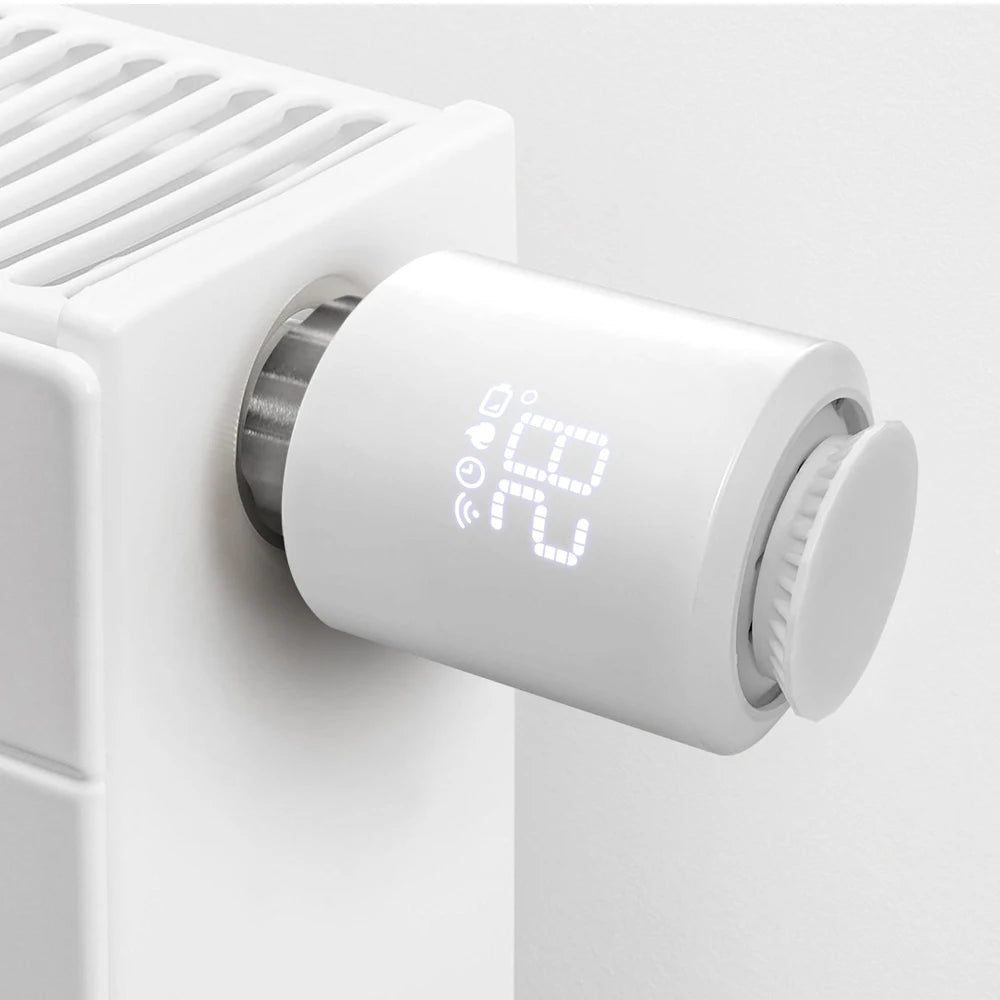 ZigBee 3.0 Smart Radiator Thermostat - TRV06 App Control & Voice Tidesmit