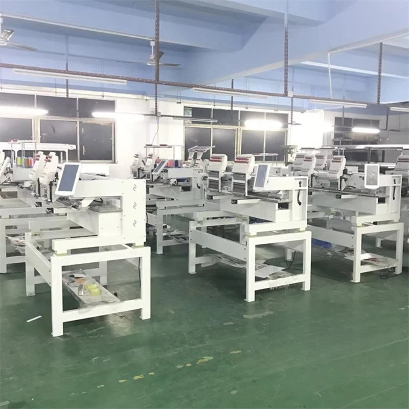 Custom Single Head Embroidery Machine New Home Use Eco-Friendly Computerized High-Speed 1200 RPM Automatic Color Change Retail
