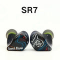 7-Driver Hybrid IEM Earphones 1DD+6BA Tuning Switches Tidesmit Tidesmit