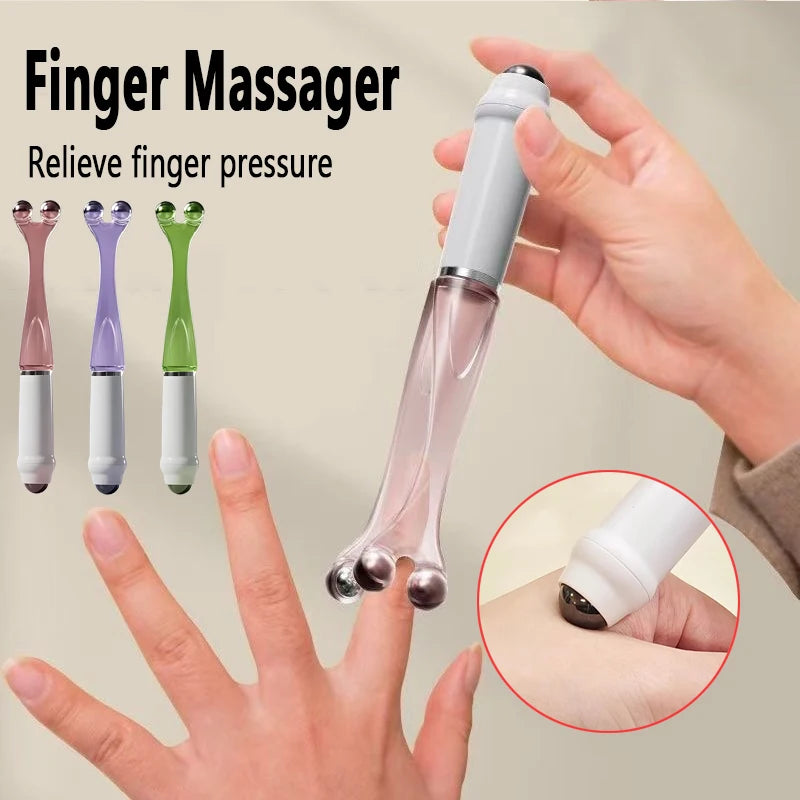 Finger Joint Massager for Hand Acupuncture and Stress Relief - Tidesmit Relaxation Treatment Tidesmit