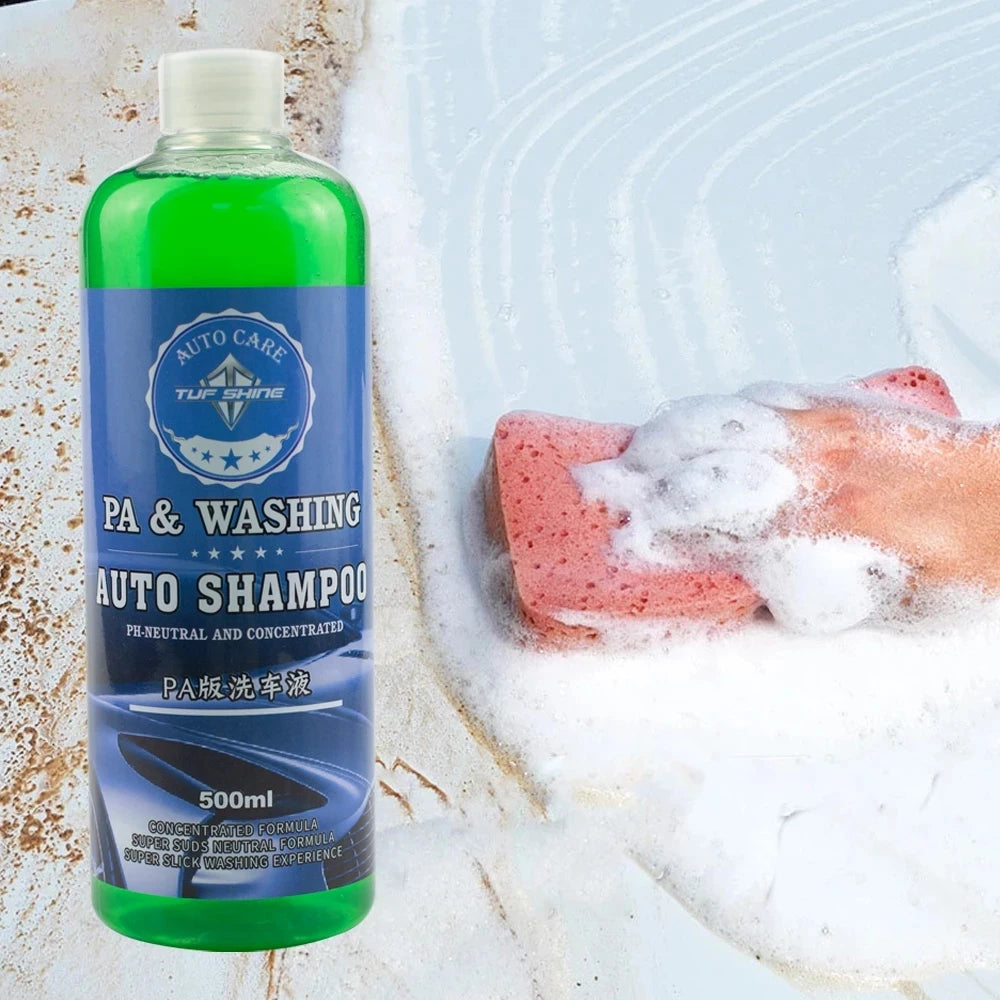 Car Wash Shampoo 1:50 Dilution Car Wash Super Soap Cleaner Premium Concentrated Shampoo Stain Remover Foam