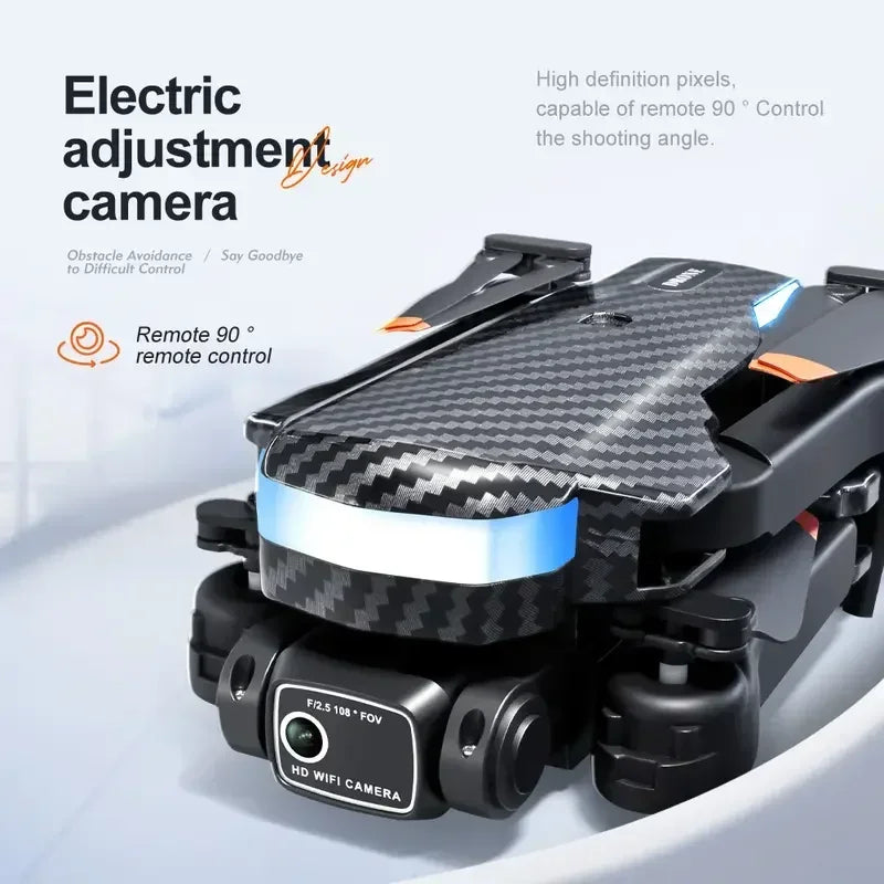 8K Camera Drone with Obstacle Avoidance - Foldable GPS Quadcopter Tidesmit