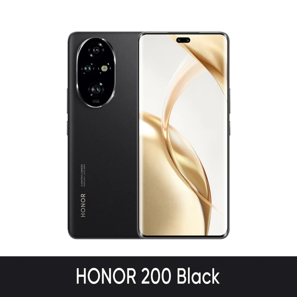 HONOR 200 Pro 5G Smartphone 512GB 12GB RAM Ocean Cyan Unlocked AE Black 512G UNITED KINGDOM|12GB Tidesmit
