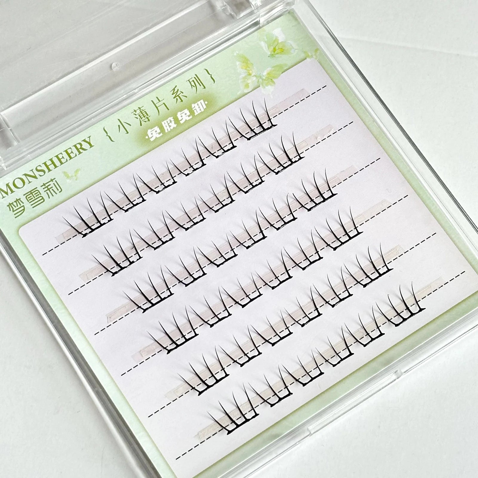 False Eyelashes Cluster Set for DIY Eye-Lifting Makeup | Tidesmit False Eyelashes Style 7 China Mainland Tidesmit