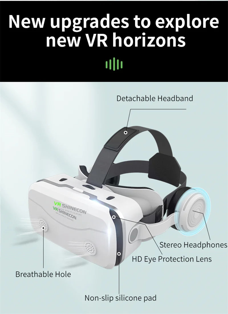 Tidesmit VR Headset for 4.7-7 Inch Smartphones - 3D Cinema Experience Tidesmit
