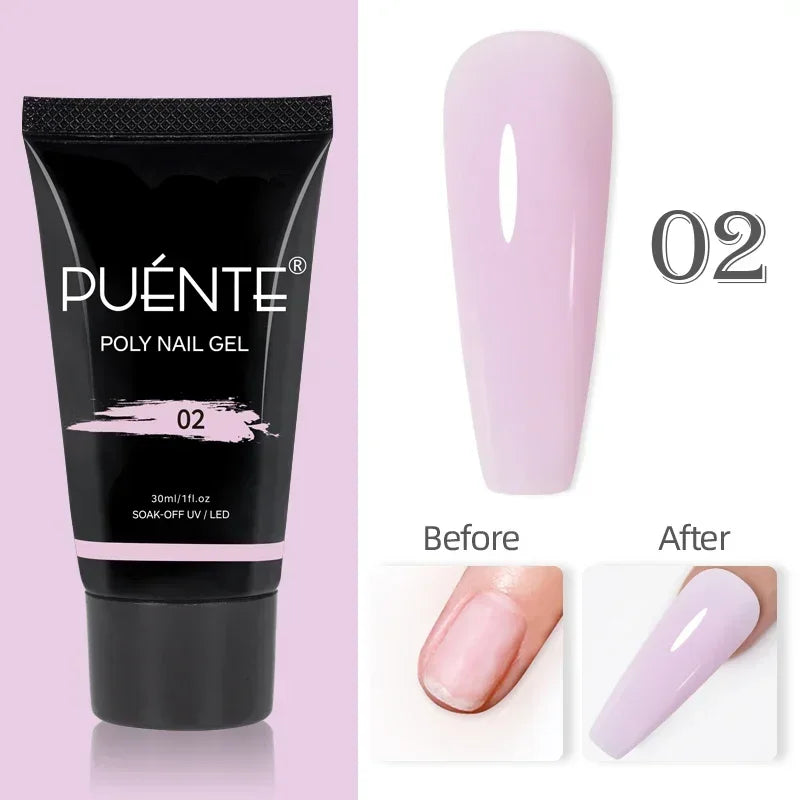 3D Sculpture Gel Nail Polish 15ml - Professional Soak Off Formula Permanent Makeup Machines poly nail gel 02 Tidesmit