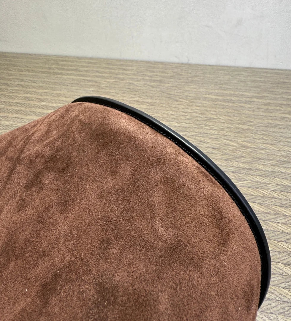 2026 New Bucket Bag Rear Saddle Design High end Leather Shoulder Bag Leather Crossbody Bag
