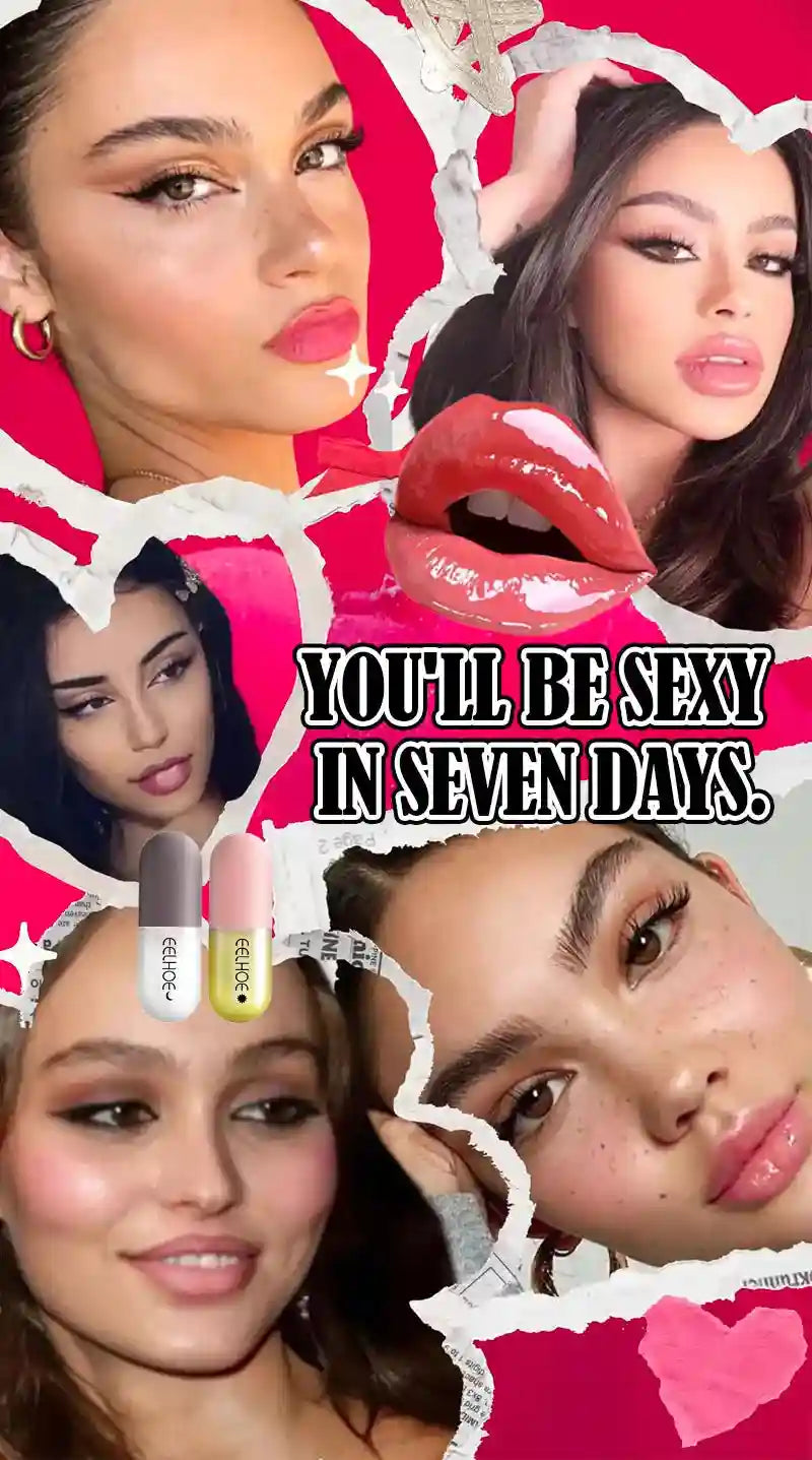 Lip Plumper Serum | Natural Moisturizing Lip Treatment | Tidesmit Lip Care Tidesmit