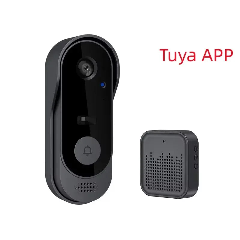 Tuya Doorbell With Camera Wireless Bundle Doorbell Smart Home WlFl HD Outdoor Phone Camera Security Video Intercom Night Vision