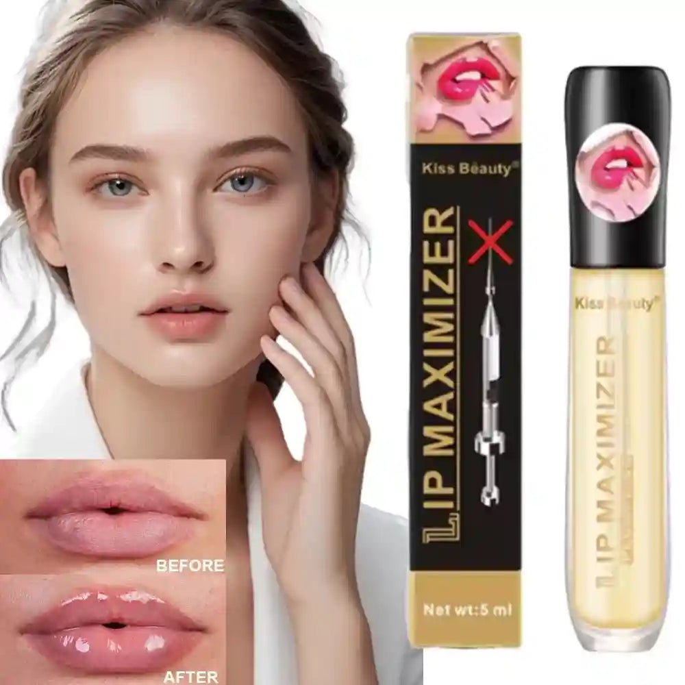 Plumping Lip Gloss Oil - Hydrating Lip Serum for Fuller Lips Lip Care 2pc China Mainland Tidesmit