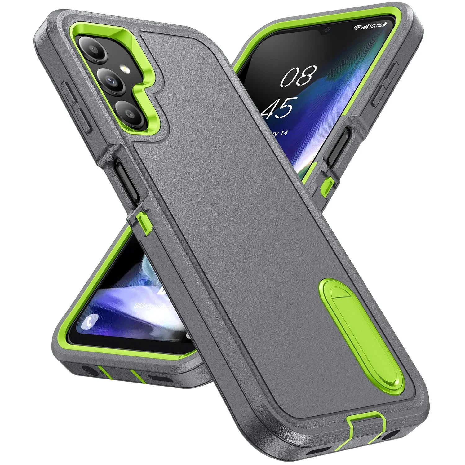 Samsung Galaxy A56 Case with Integrated Kickstand - Shock-Absorbing Cover Tidesmit