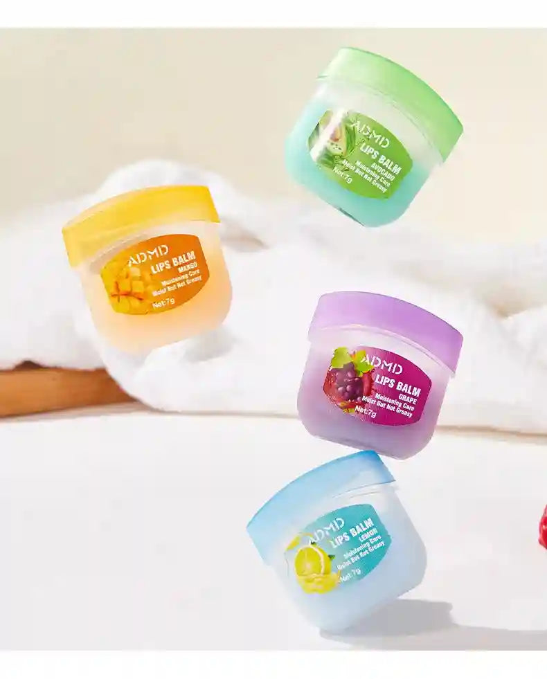 Fruit Lip Balm Set | Moisturizing Lip Care Treatment 8 Pack by Tidesmit Lip Care Tidesmit