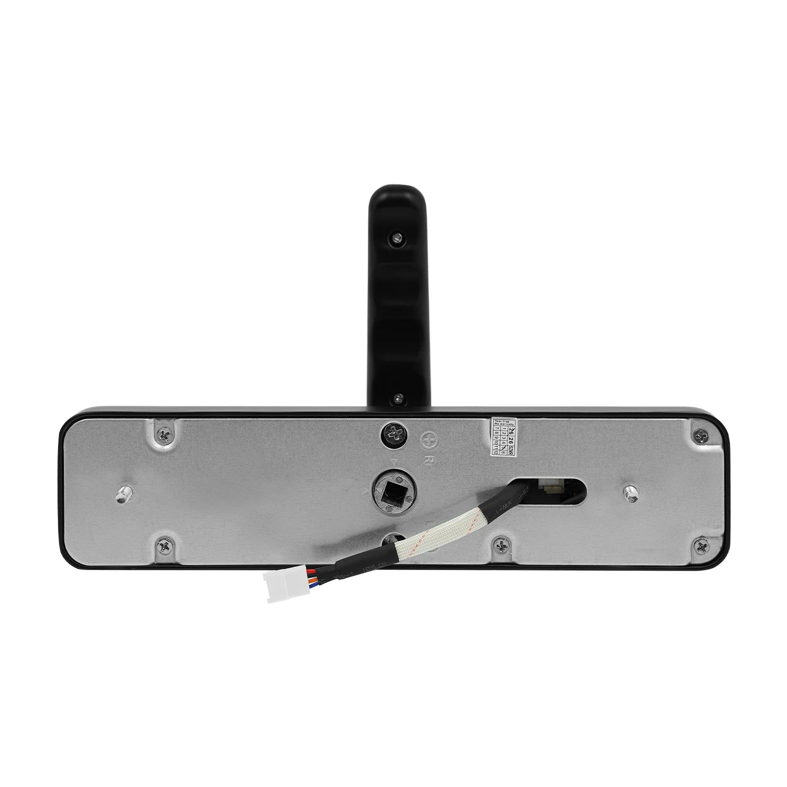 Smart Door Lock Fingerprint Password WiFi TUYA APP Electronic Keypad Lock with 180° Rotatable Handle 50 Fingerprints 100 Passwords Capacity Aluminum Alloy for Home Hotel Office Indoor Outdoor