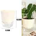1/3PCS Self Watering Plants Pots Preventing Plant Drought Plastic Flowerpot with Injection Hole Indoor Outdoor Garden Supplies