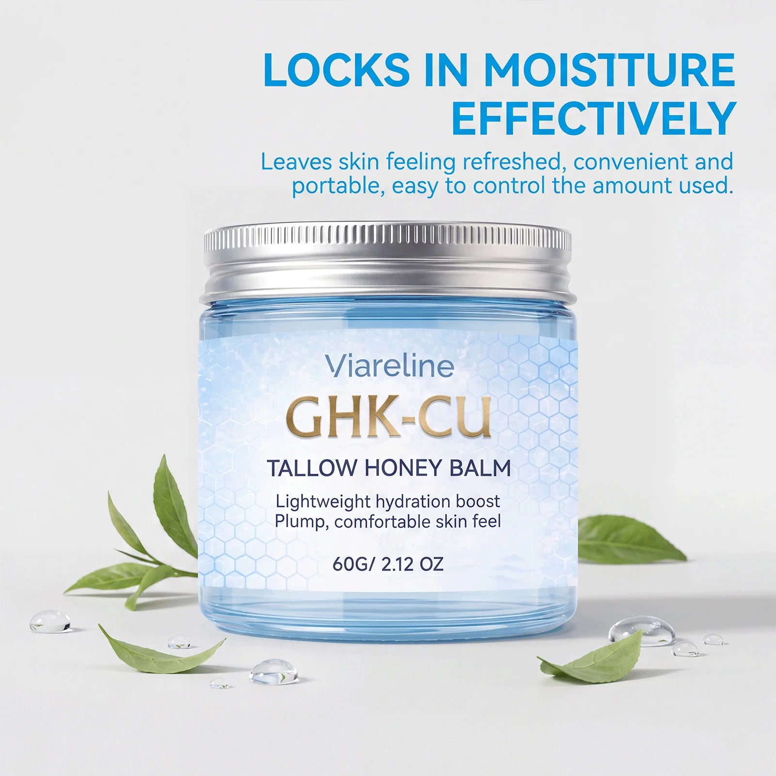 Ghk-Cu Beef Tallow Balm For Body Moisturizer Improve Dry Sensitive Skin Repair Barrier Hydrating Copper Peptides Facial Cream