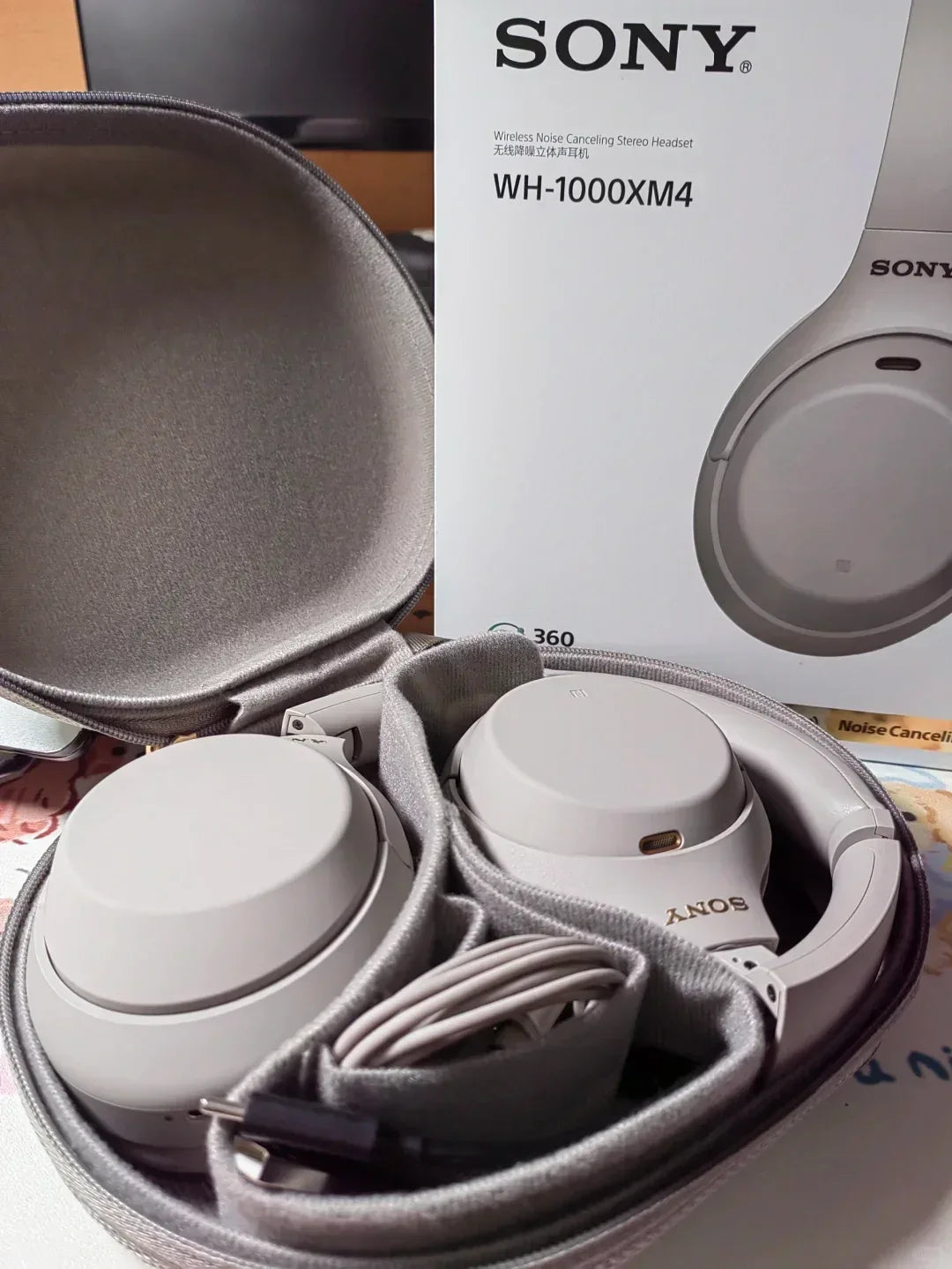 SONY WH-1000XM4 Wireless Noise Canceling Headphone Multi-point Bluetooth Connection Built-in microphone Fast charging NFC BT5.0 Tidesmit